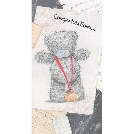 Congratulations on Your Exam Success Me To You Bear Card £2.10